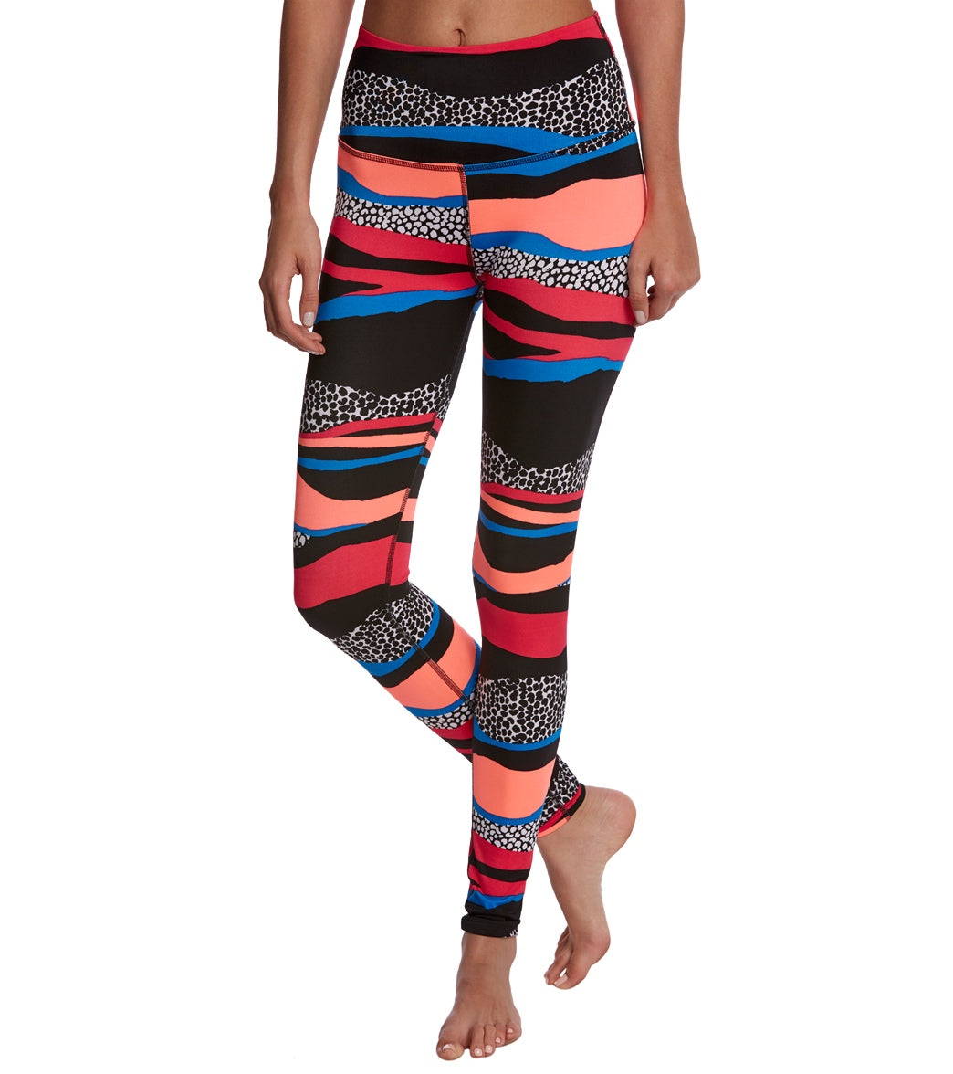 Beyond Yoga Lux Print High Waisted Long Leggings