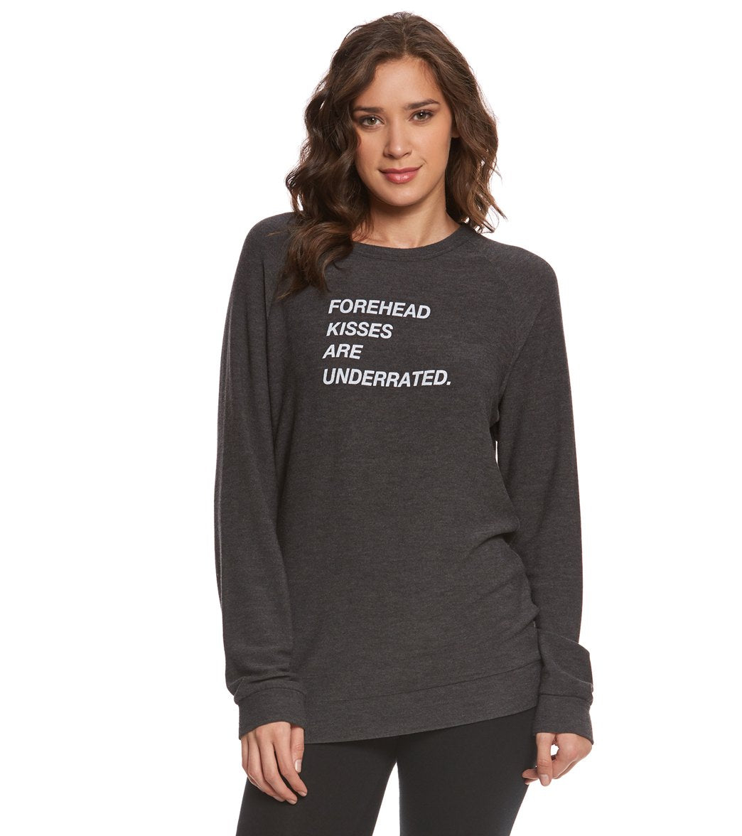 Good hYOUman Forehead Kisses Are Underrated Yoga Long Sleeve