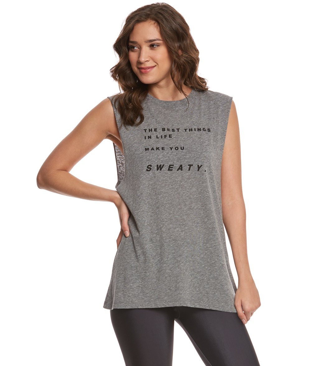 Good hYOUman Best Things In Life Muscle Tee