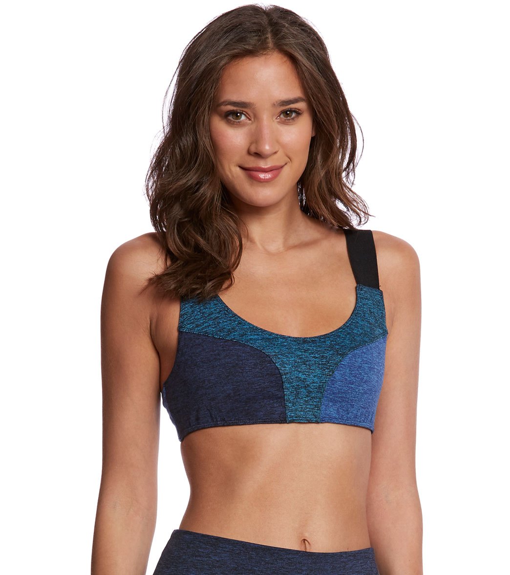 Free People Movement Color Blocked Dylan Yoga Sports Bra