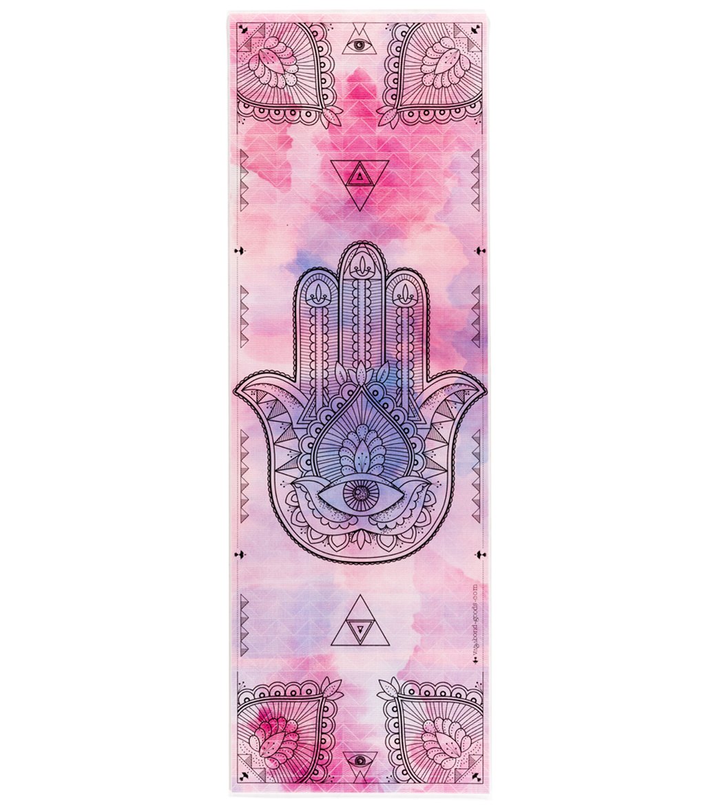 Vagabond Goods Hamsa Yoga Mat 72" 6.4mm Extra Thick