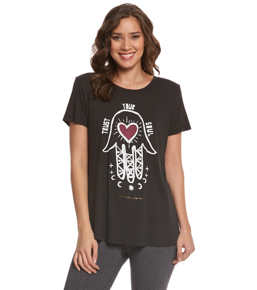Spiritual Gangster Heart and Soul Hamsa Yoga Tank Top