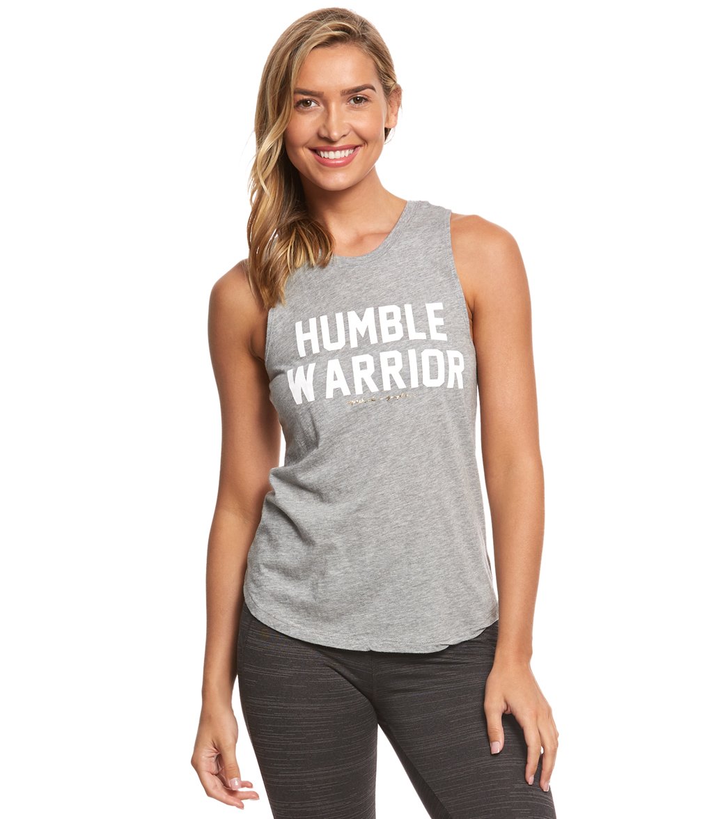 Spiritual Gangster Humble Warrior Bold Muscle Tank