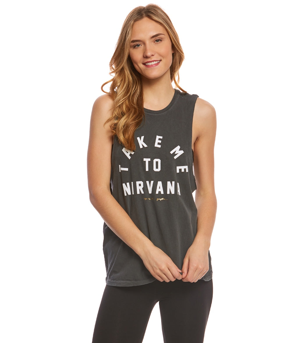 Spiritual Gangster Take Me To Nirvana Muscle Tank