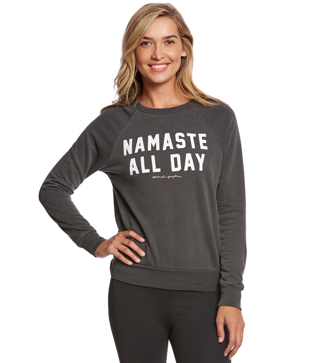 Spiritual Gangster Namaste All Day Yoga Pullover
