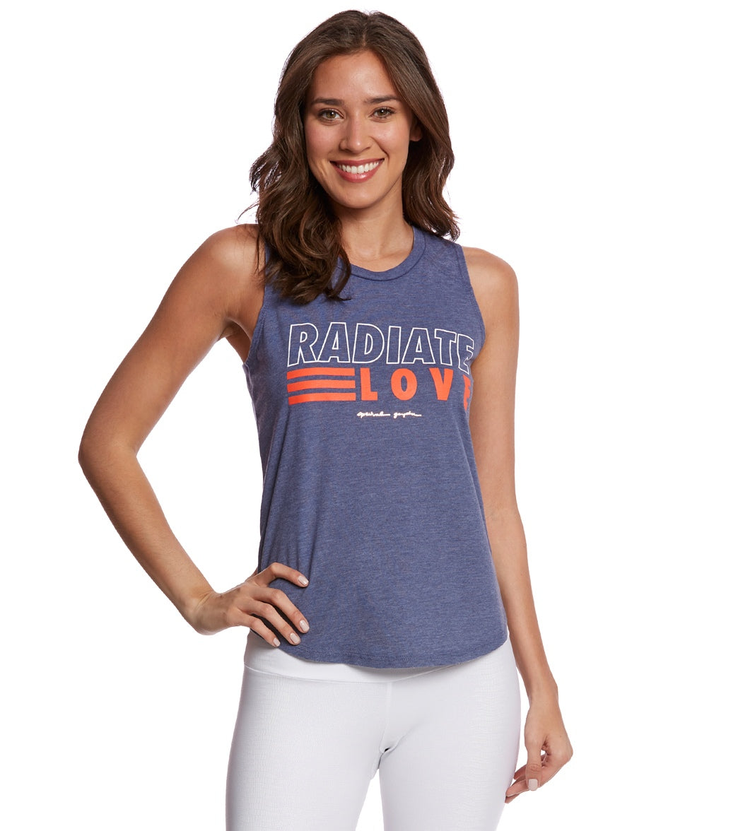 Spiritual Gangster Radiate Love Muscle Tank