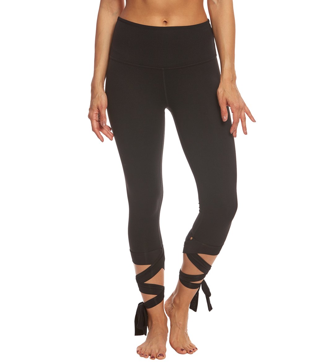 Beyond Yoga Just Your Stripe High Waisted Yoga Capris