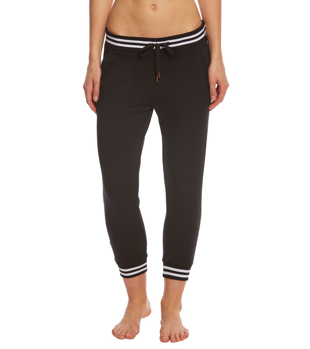 Beyond Yoga Varsity Cropped Joggers