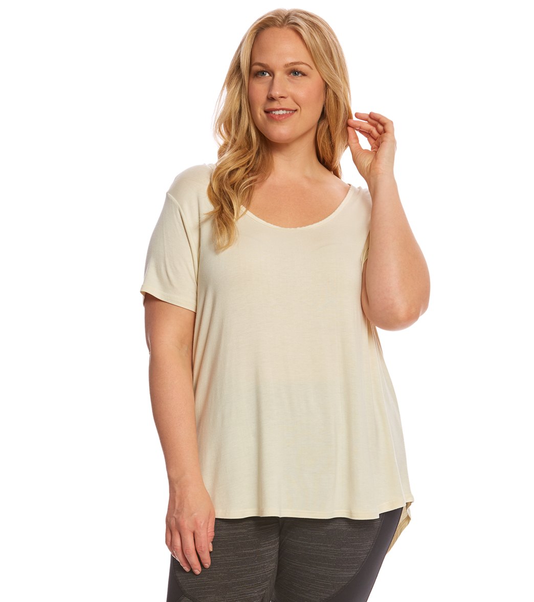 Balance Collection Plus Size Reina Short Sleeve Tee